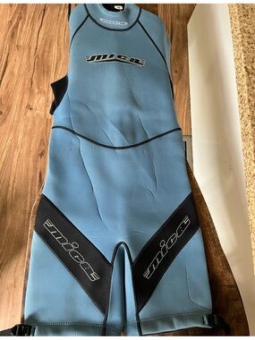 Mica Blue Neoprene Wetsuit Medium